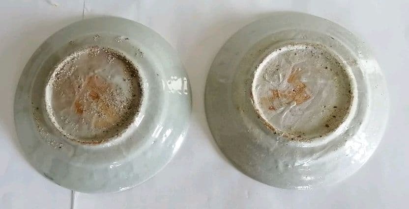 明末〜清初　鳳凰青華(染付)5客