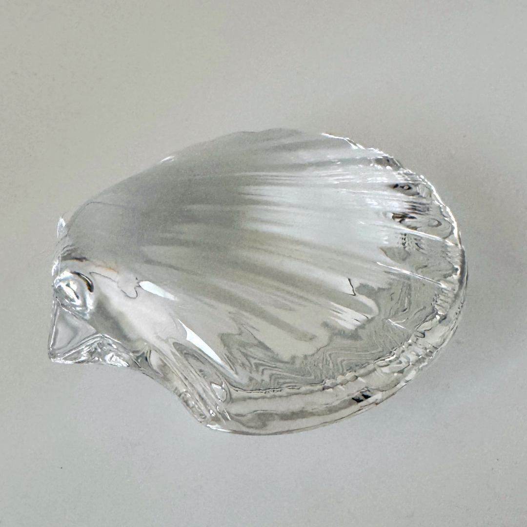 【バカラ】動物 貝 置物 インテリア★美品★幸運 金運