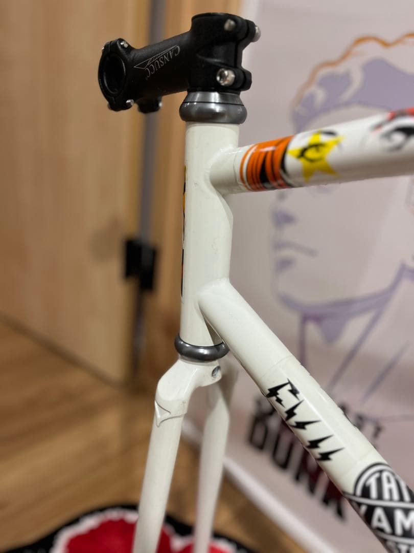 EVIL BIKES RESIDENT クロモリピストフレームのみ