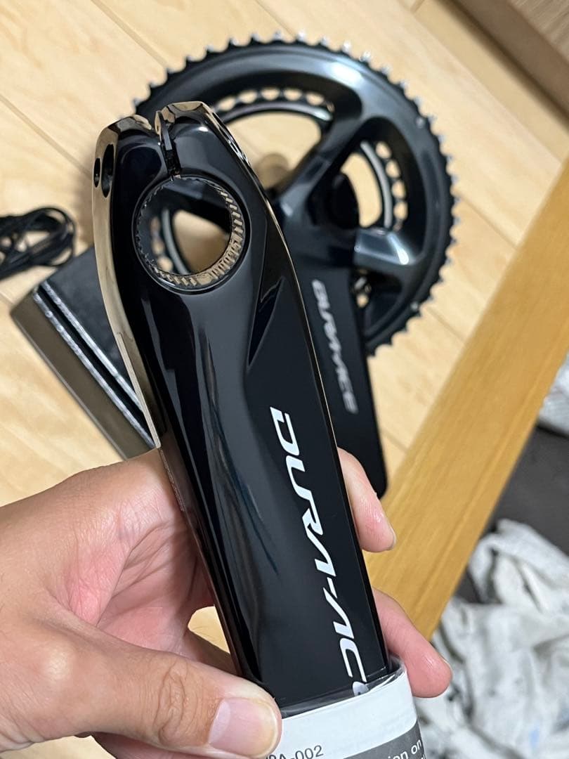 極美品　FC-9100-P チェーンリング走行少 デュラエース