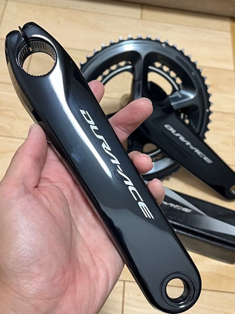 極美品　FC-9100-P チェーンリング走行少 デュラエース
