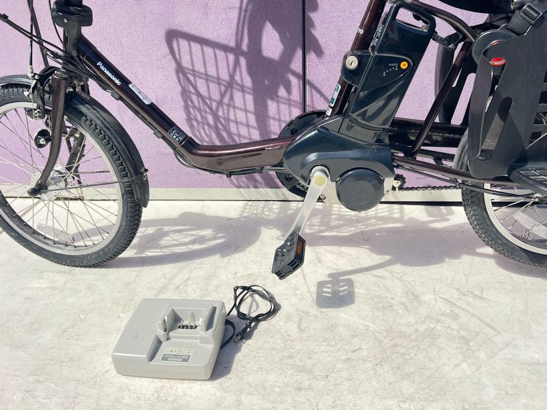 パナソニックBE-ELMDO3T電動アシスト自転車 チャイルドシート付き