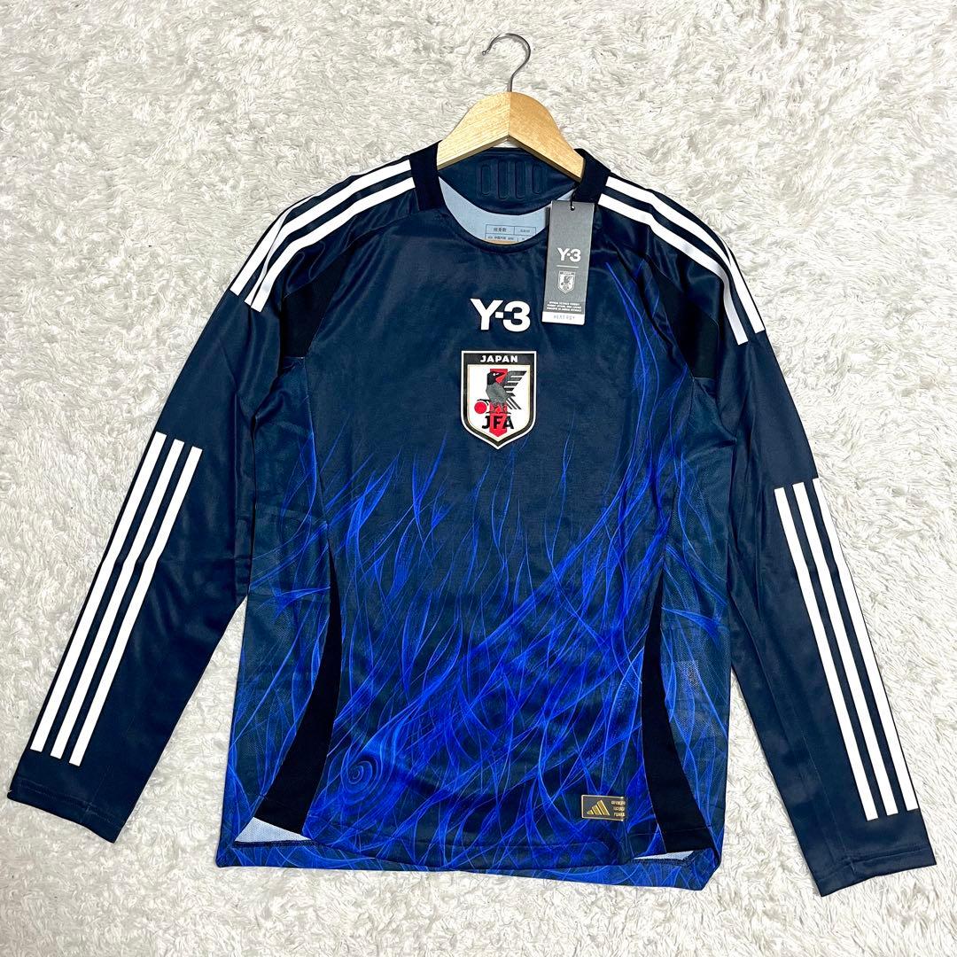 ✨新品✨Y-3 サッカー日本代表ユニフォーム オーセンティック 長袖 Mサイズ