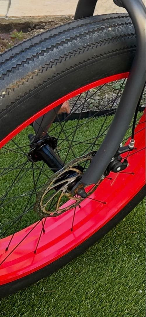 BRONX26インチ　ファットバイク（ドリンクホルダー・ライト・ロックセット）