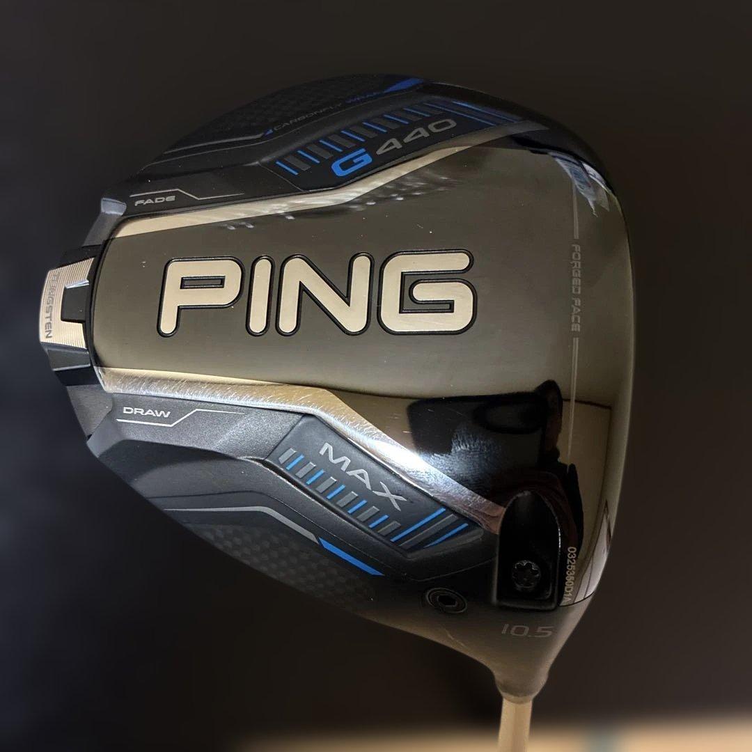 PING G440 MAX 10.5度  TOUR 2.0 CHROME65S
