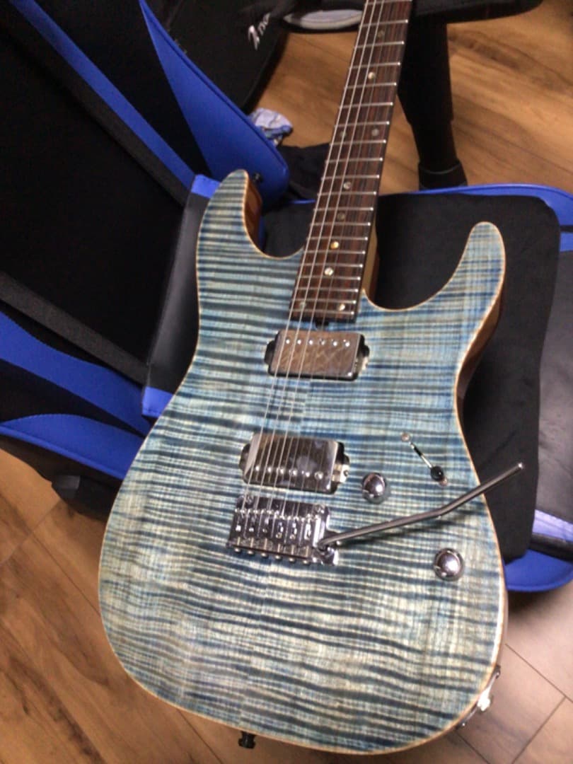HKD999　T's Guitars DST-DX24 美品　柾目ネック