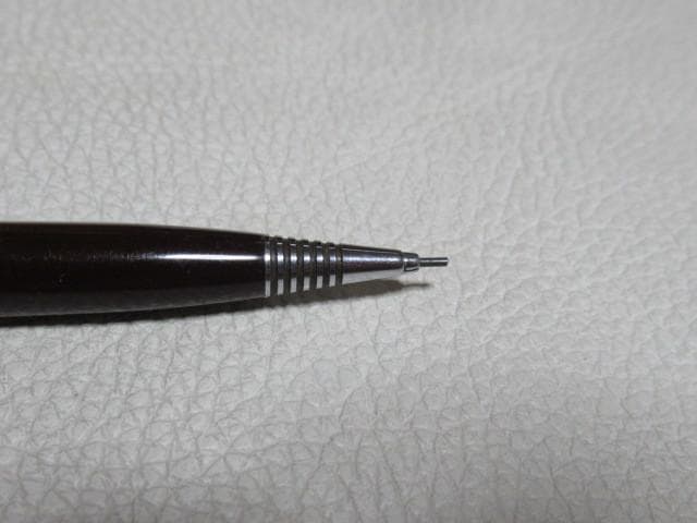 ◆美品 1940年代 米国製！パーカー 金キャップ えんじ軸 ノック式ペンシル