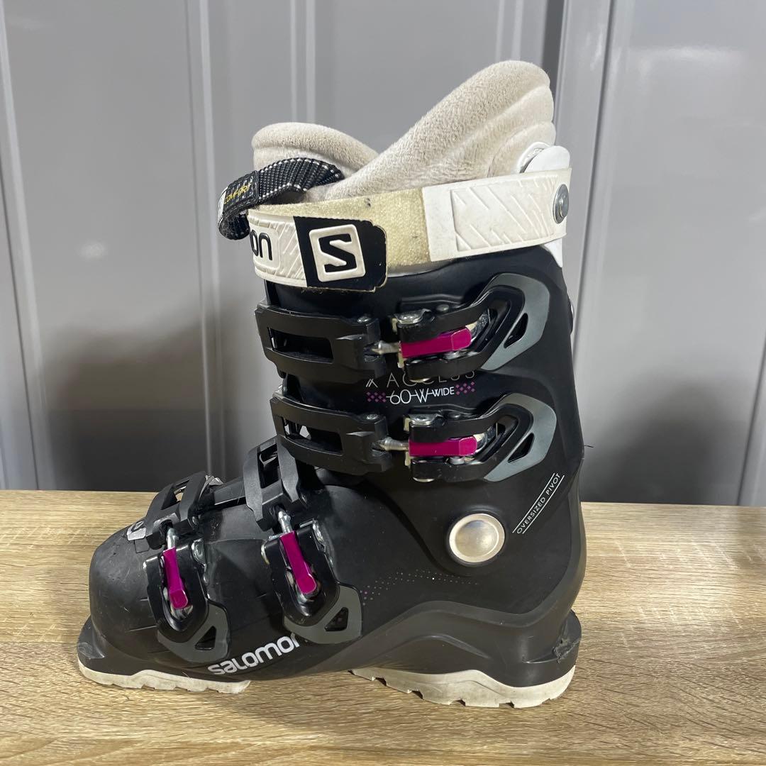HEAD135cm SALOMON22/23.5cmストック付きスキーセット‼︎