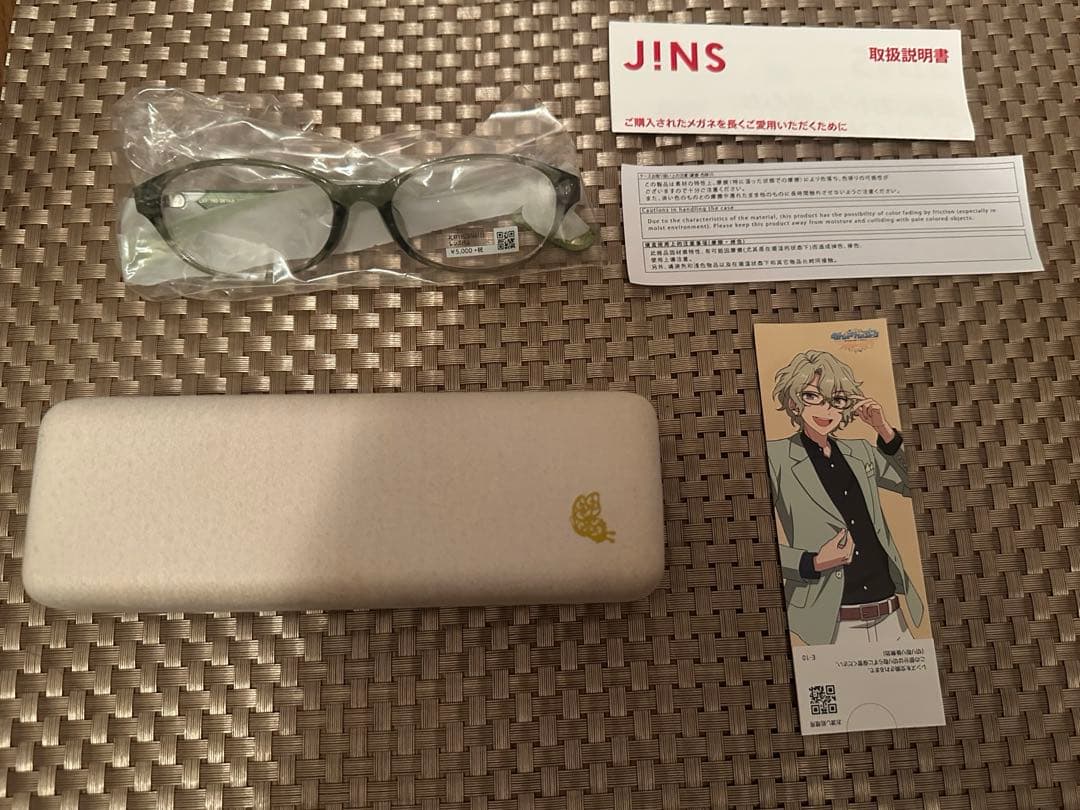 1/25中値下げ【レア】あんスタ　JINSメガネ　コラボ　Eve