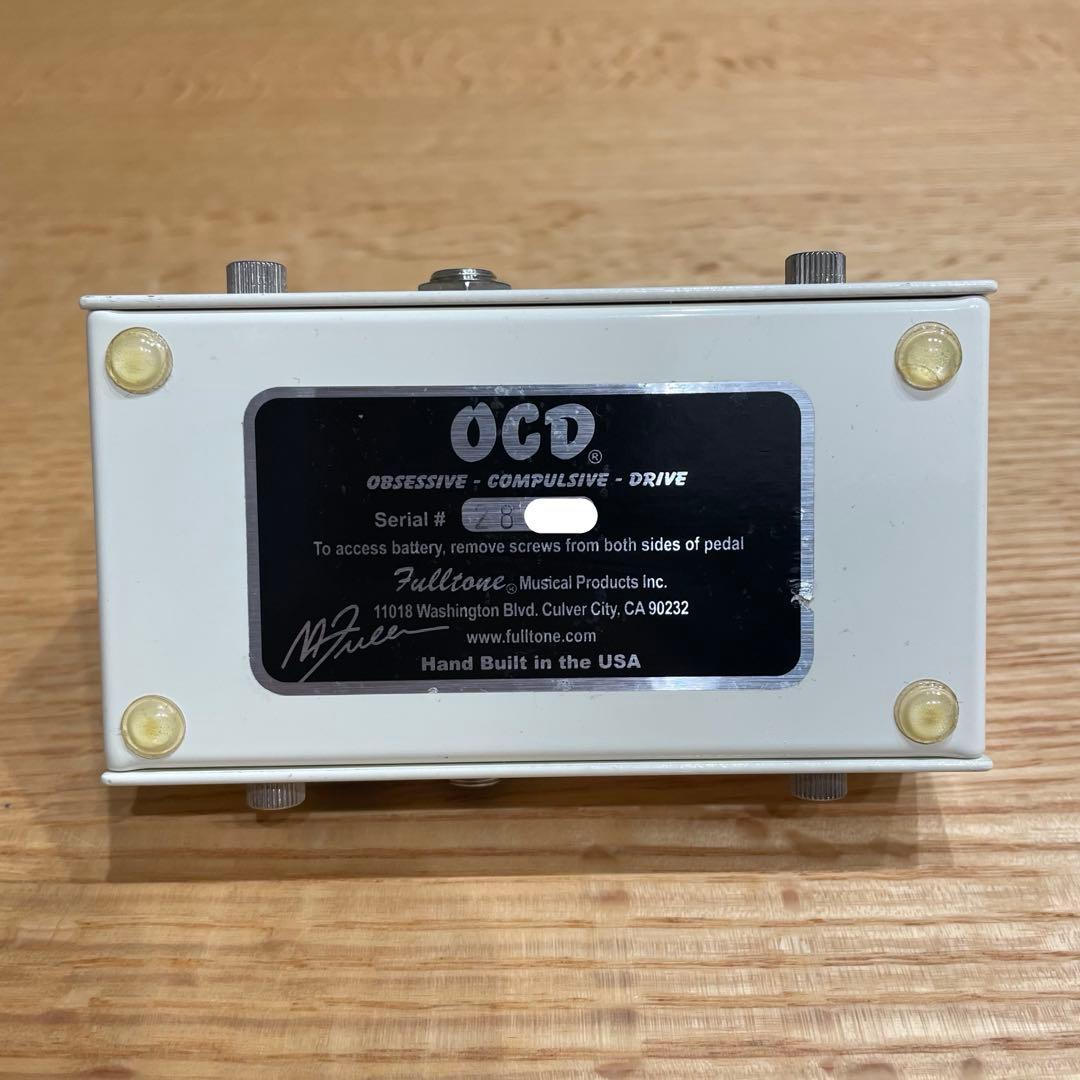 Fulltone OCD V1.4 シリアル#28,000番代