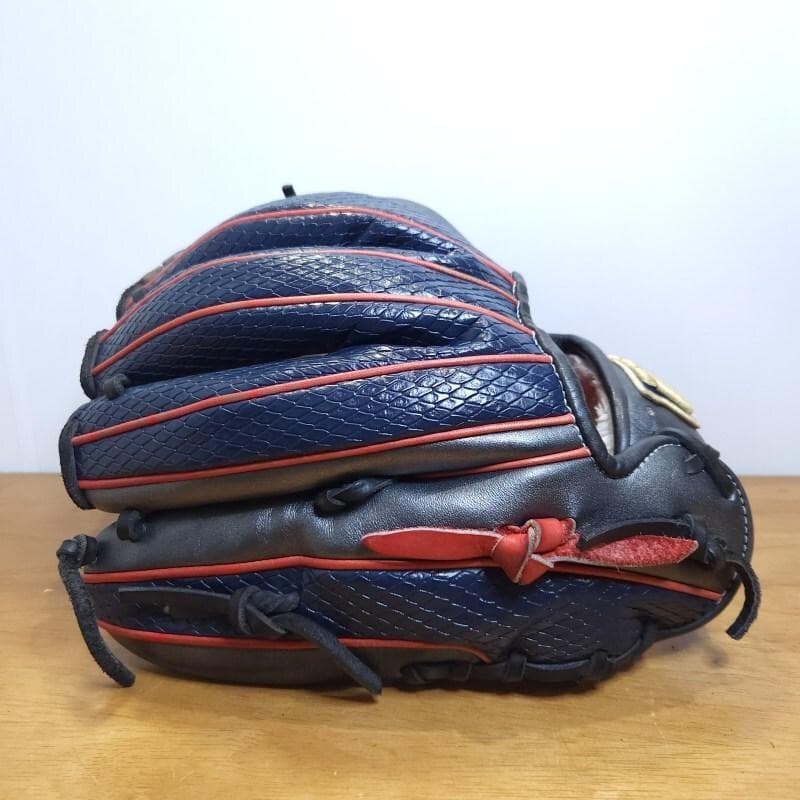 ウイルソン D5 デュアル 特別仕様スネークレザー 美品 内野用 軟式グローブ