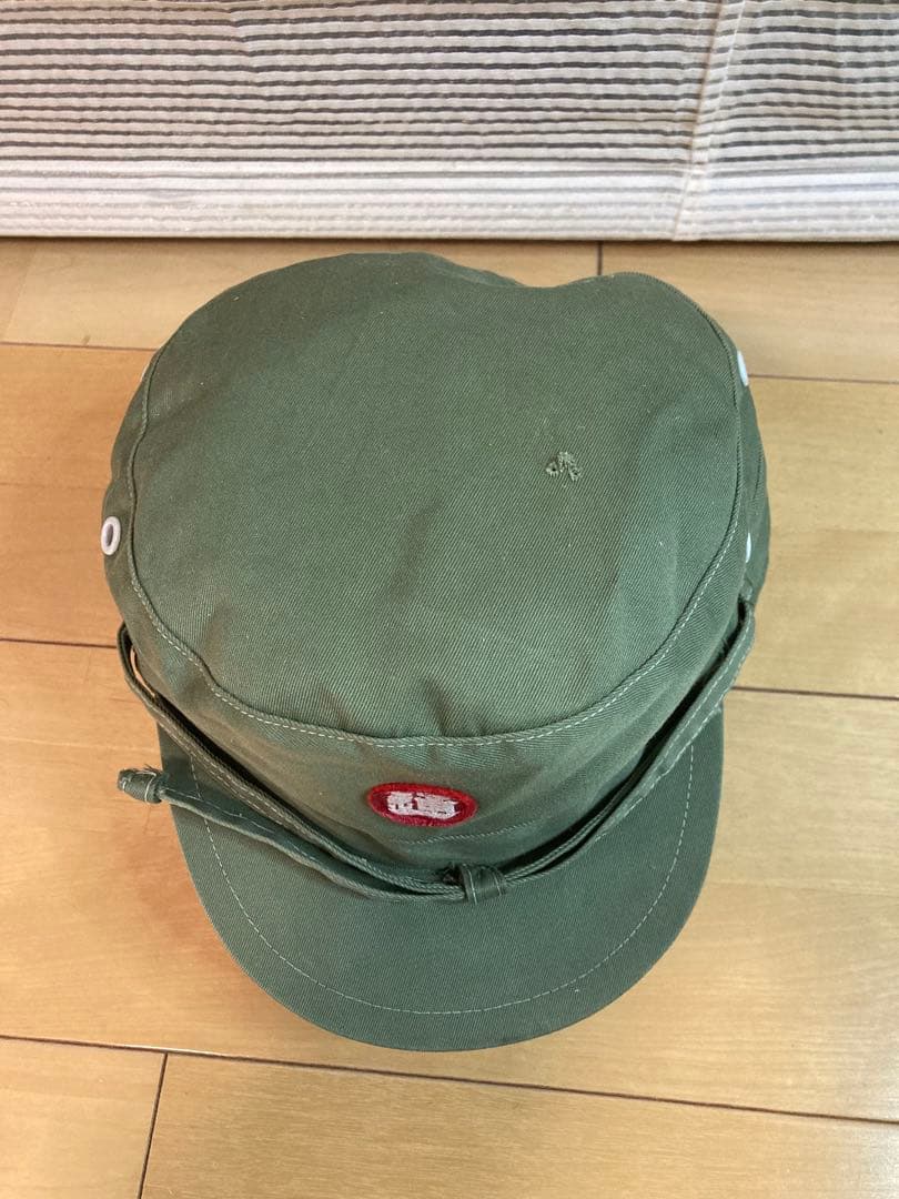 日本通運　地区通運　作業帽　昭和　レトロ　鉄道輸送　鉄道　駅　ワークキャップ