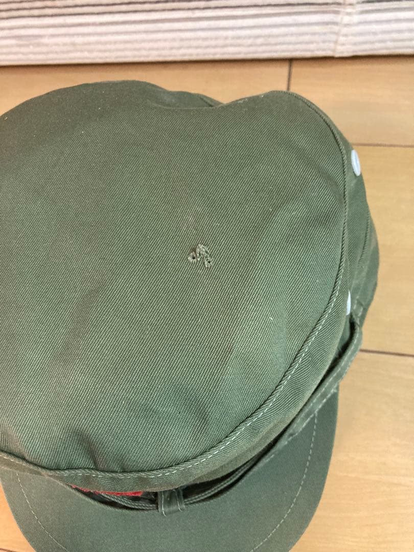 日本通運　地区通運　作業帽　昭和　レトロ　鉄道輸送　鉄道　駅　ワークキャップ