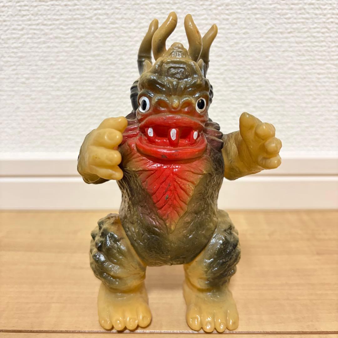 1978年★ポピー★ミクラス（足型あり）★キングザウルスシリーズ★ソフビ人形