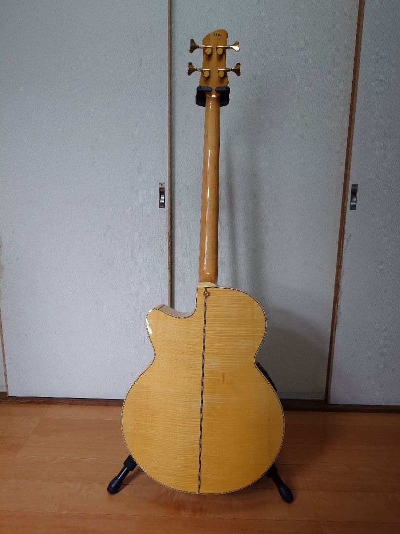 ATHLETE/アスリート AX-4 4弦 アコースティックベース ギグケース付