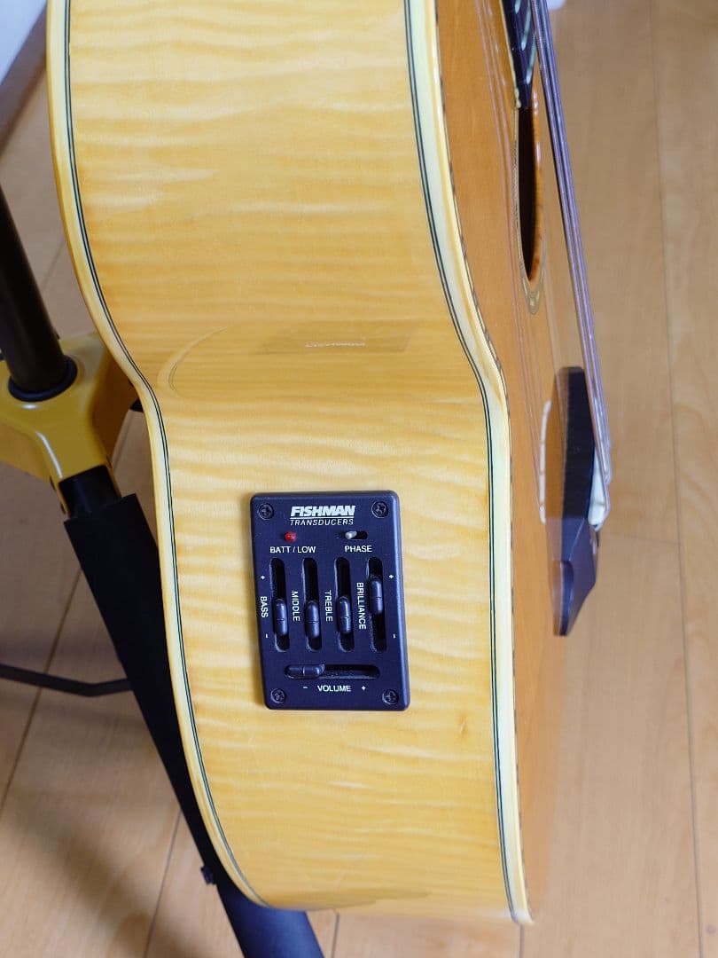 ATHLETE/アスリート AX-4 4弦 アコースティックベース ギグケース付