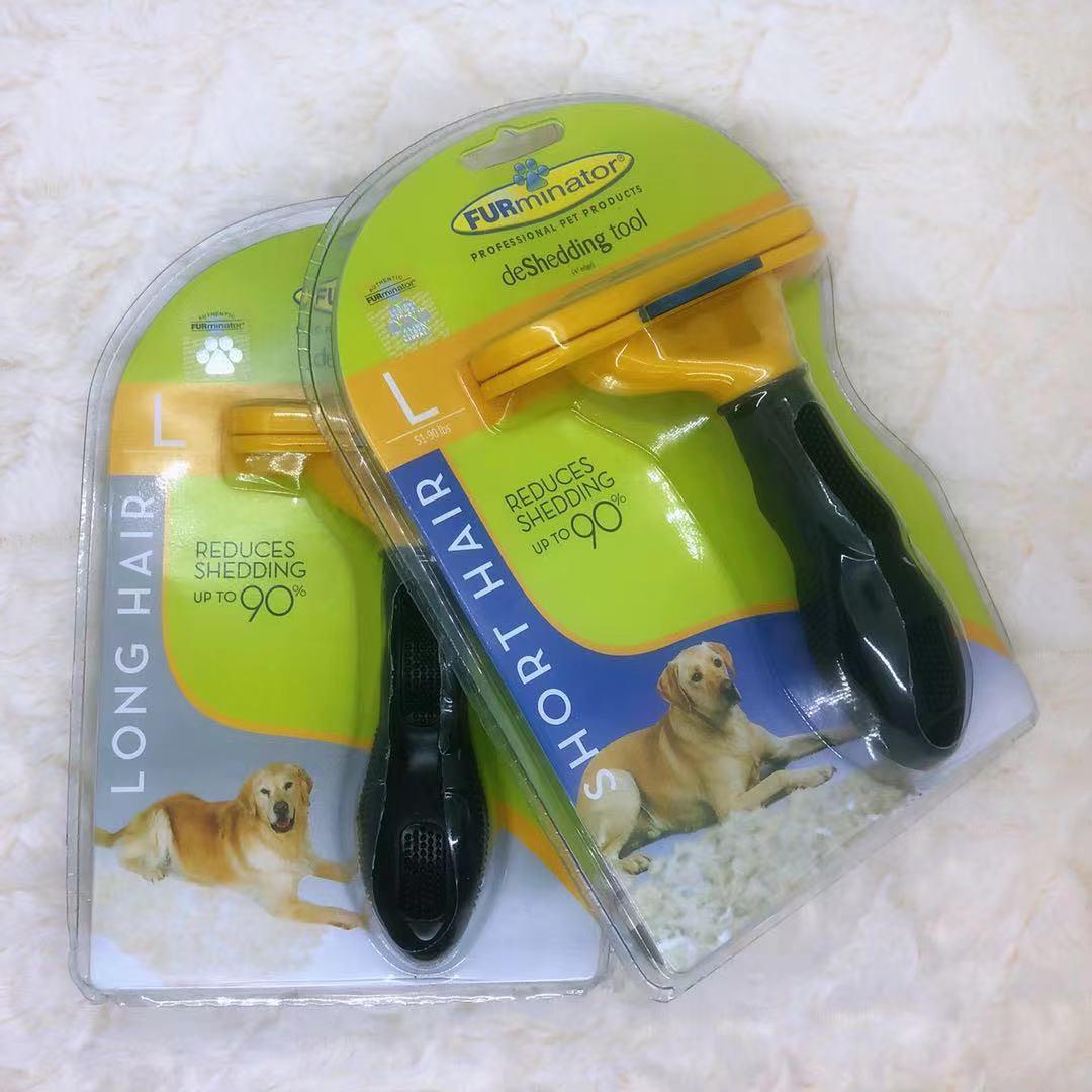 専用犬用ブラシ抜け毛ファーミネーター代替品　ペット用品トリミング大型犬短毛14個