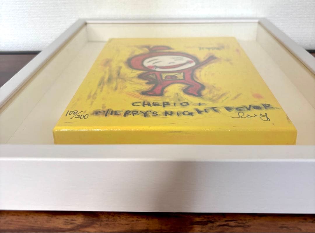 アリカワコウヘイ「CHERIO’S NIGHT FEVER」額縁付き