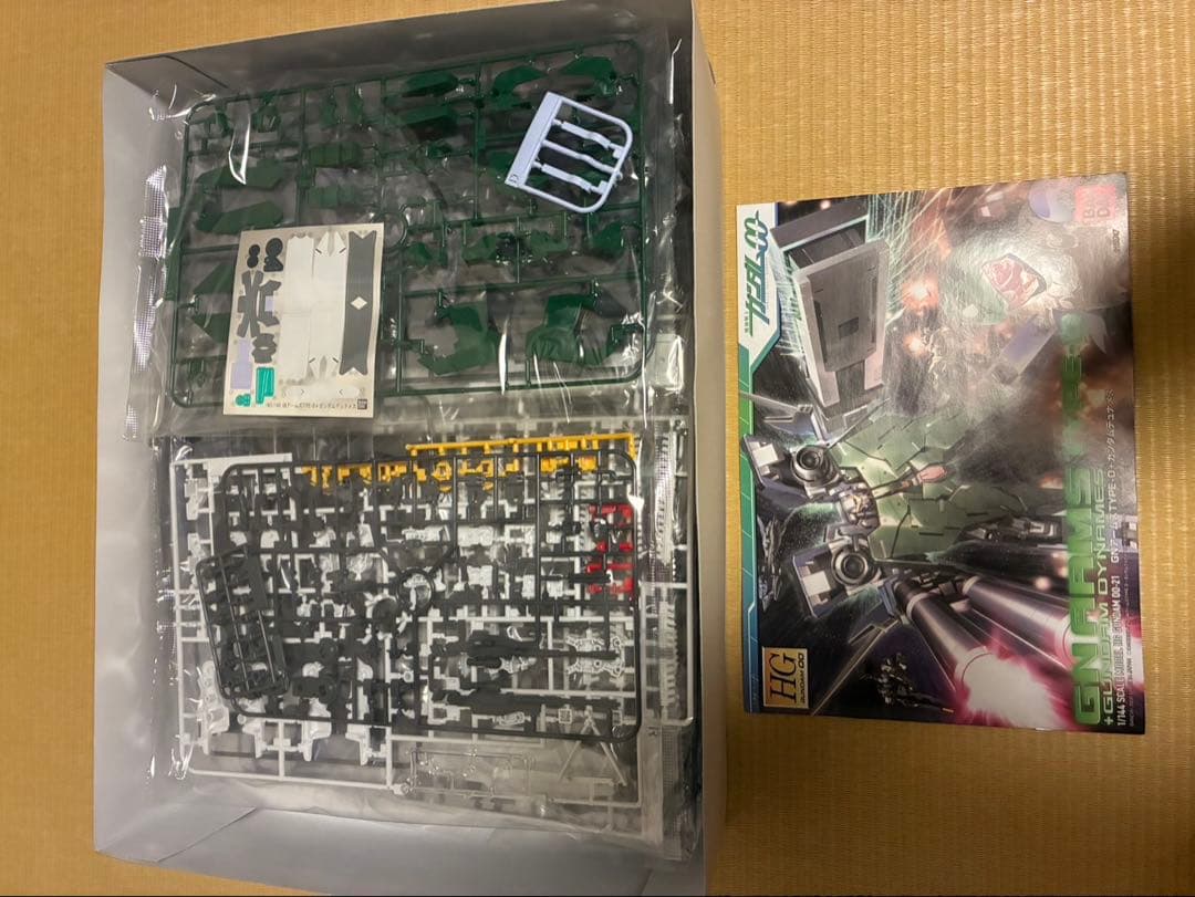 HG 1/144 GNアームズ TYPE-D＋ガンダムデュナメス　未組み立て品