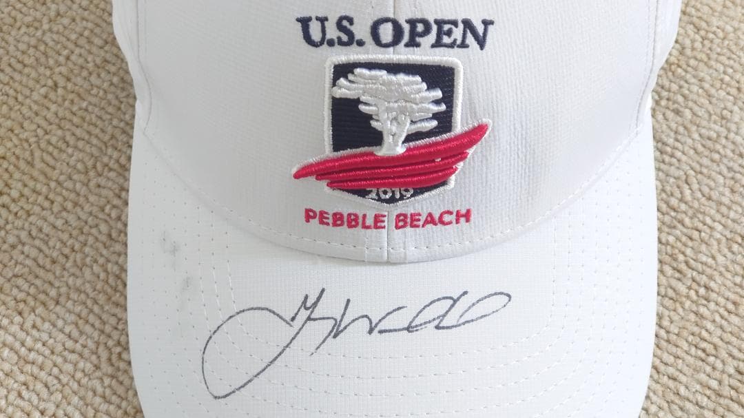 2019年 全米オープン チャンプ ゲーリー・ウッドランド選手オートグラフ