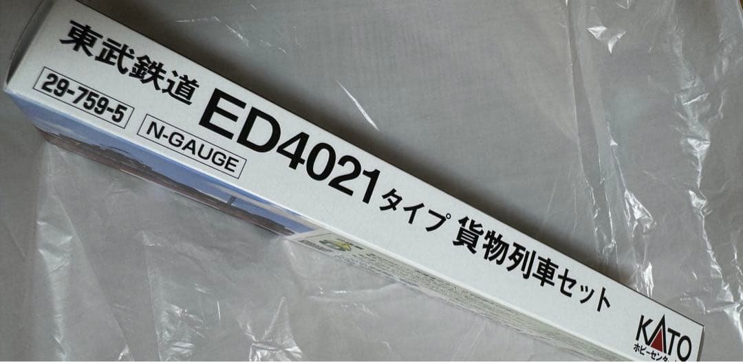 限定　東武鉄道　ED4021 貨物列車　Nゲージ　KATO 貴重品　モーター付き