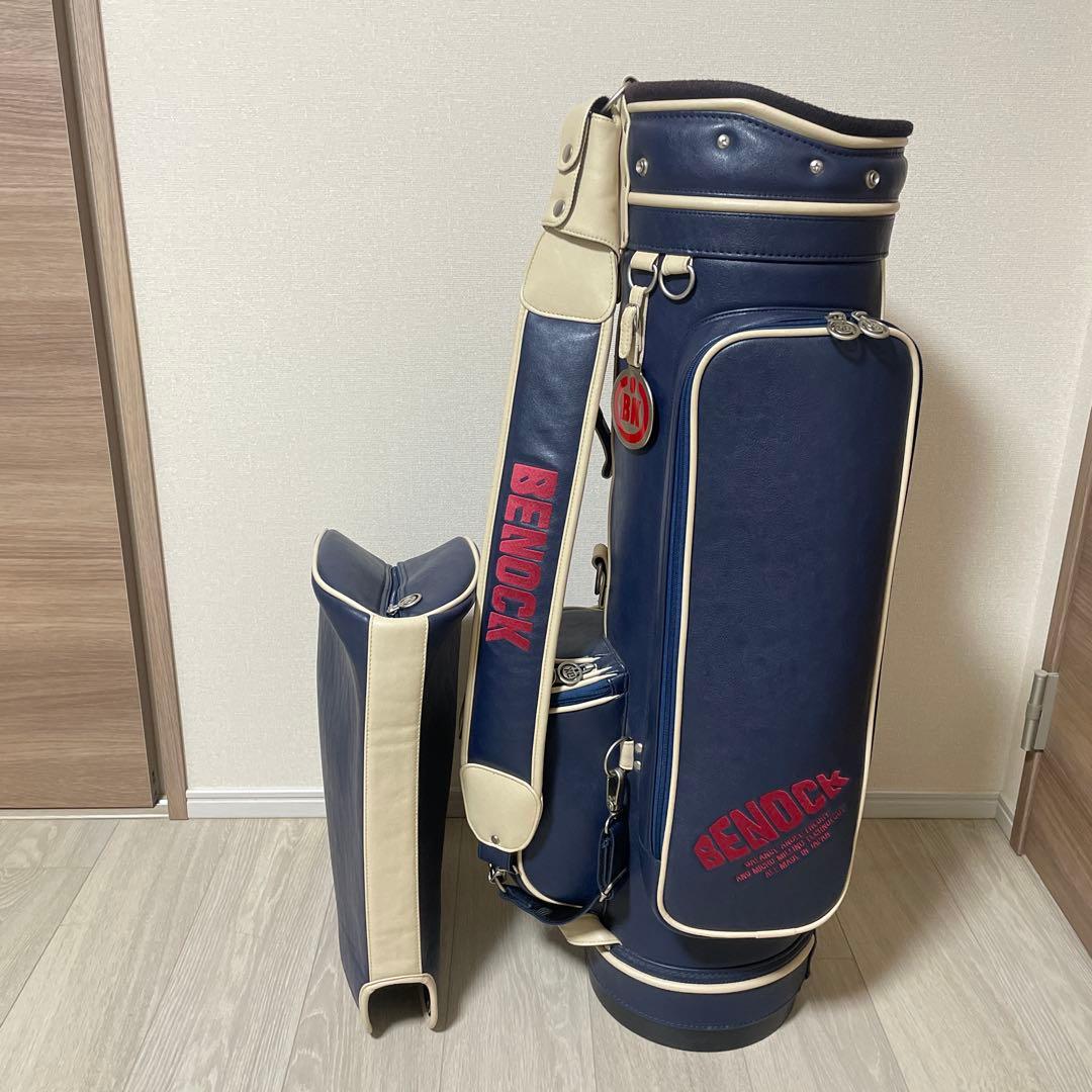 haruさま！！BENOCK 限定キャディバッグ BKCB-01 ネイビー