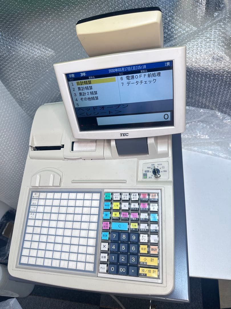 【美品】東芝TEC FS-2055 レジスター