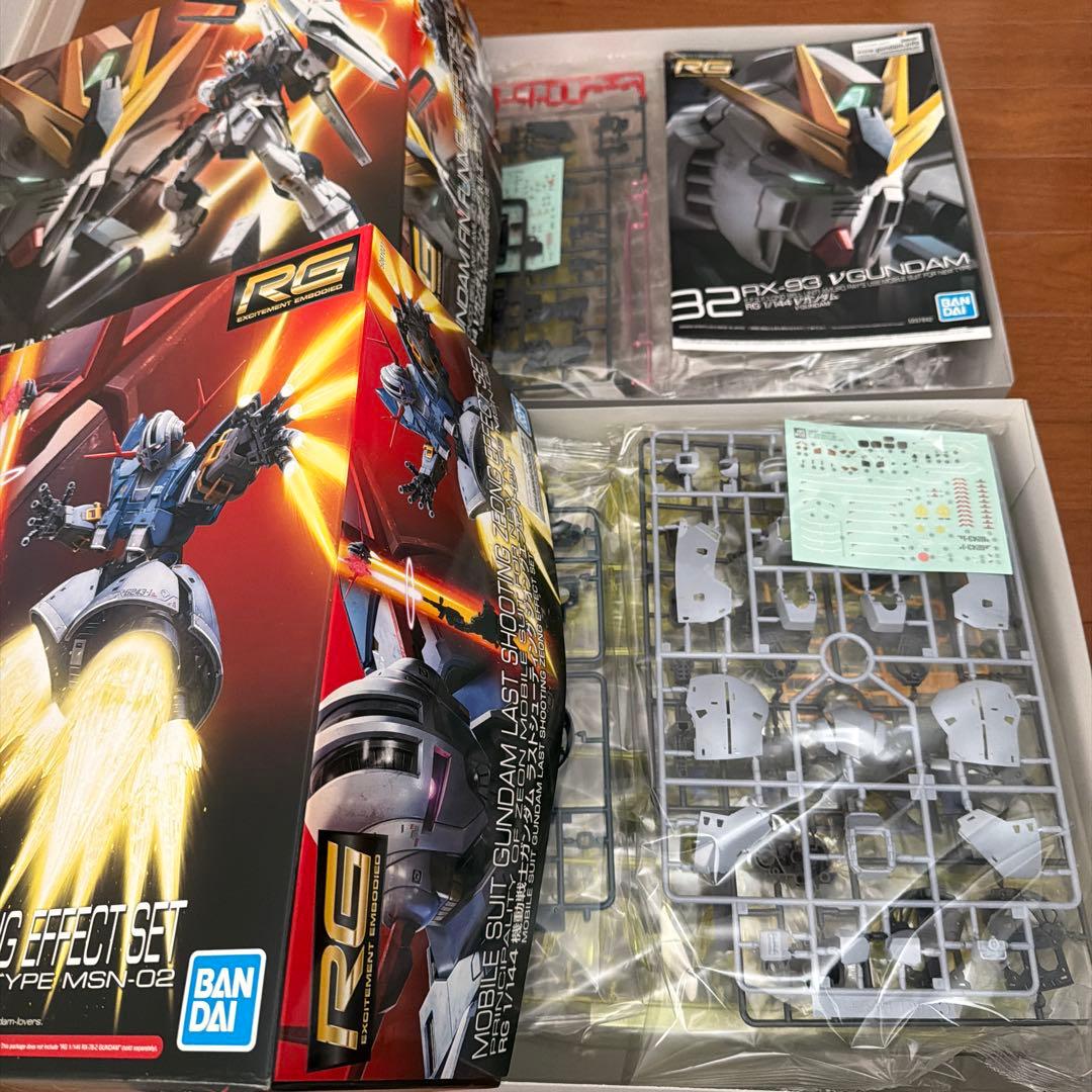 RG Vガンダムフィンファンネル&ジオングエフェクトセット