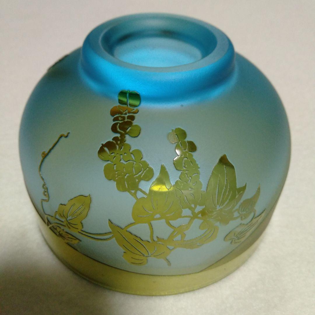 硝子のお抹茶碗