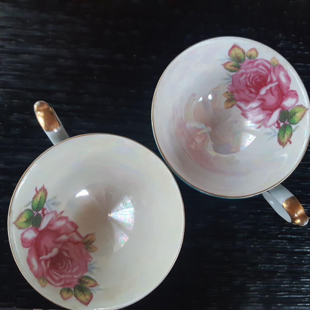  HALSEY　ヴィンテージ　 ティーカップ2客