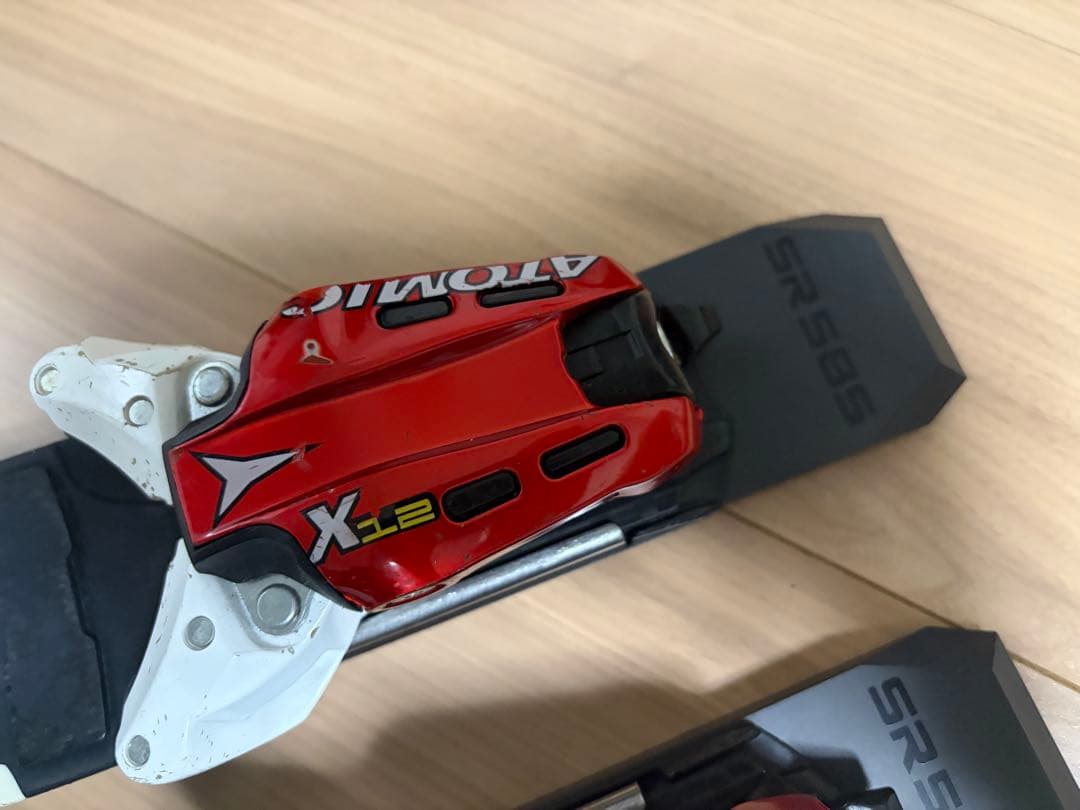 ★オガサカ SR585プレート アトミックX12 セット　技術選 SAJ スキー