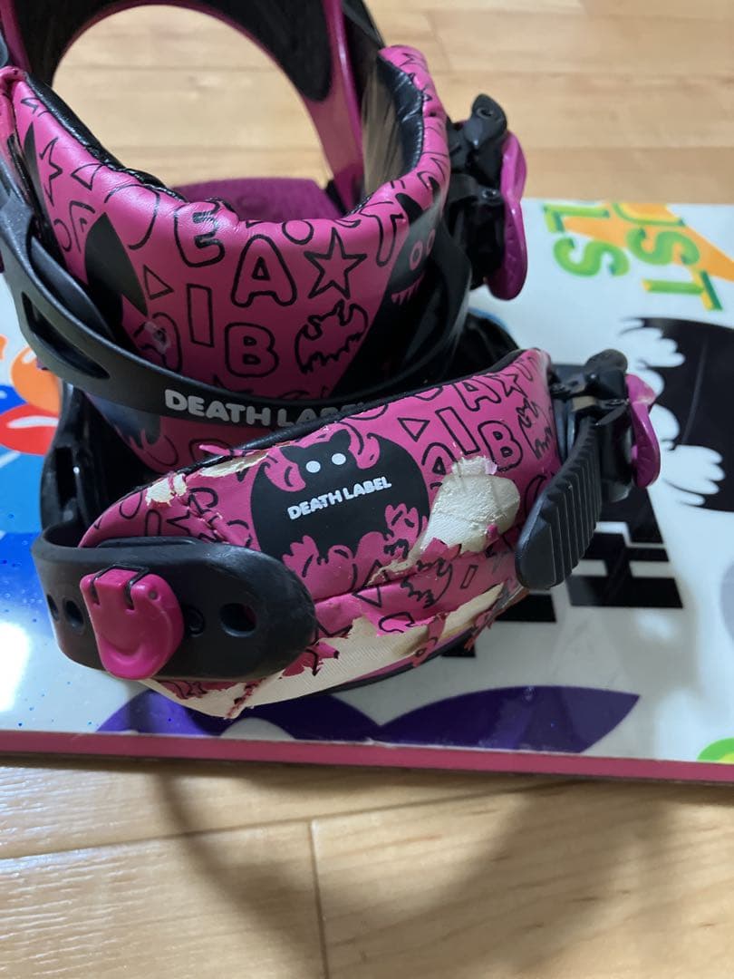 Death Label スノーボード ピンク139cm