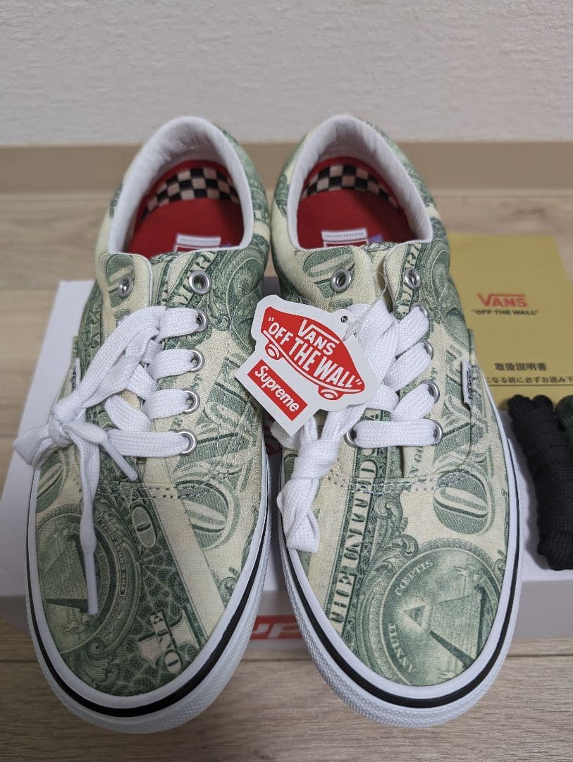 新品未使用 正規品 シュプリームSupreme Vans Dollar Era