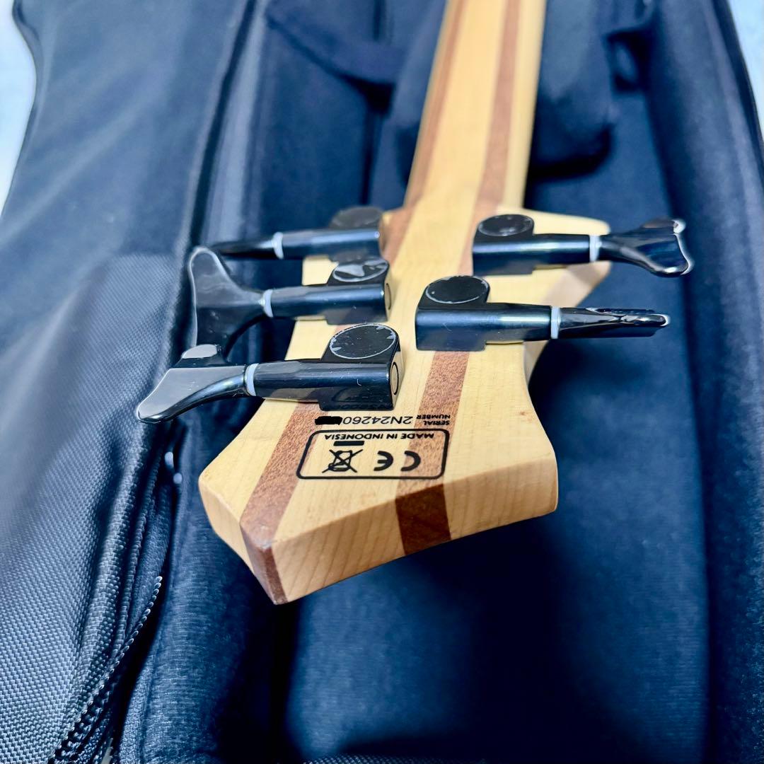 Sire M5 Ash-5NT 専用ケース付 軽量5弦ベース　送料込み