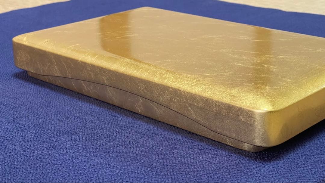 硯箱 金沢箔 純金箔