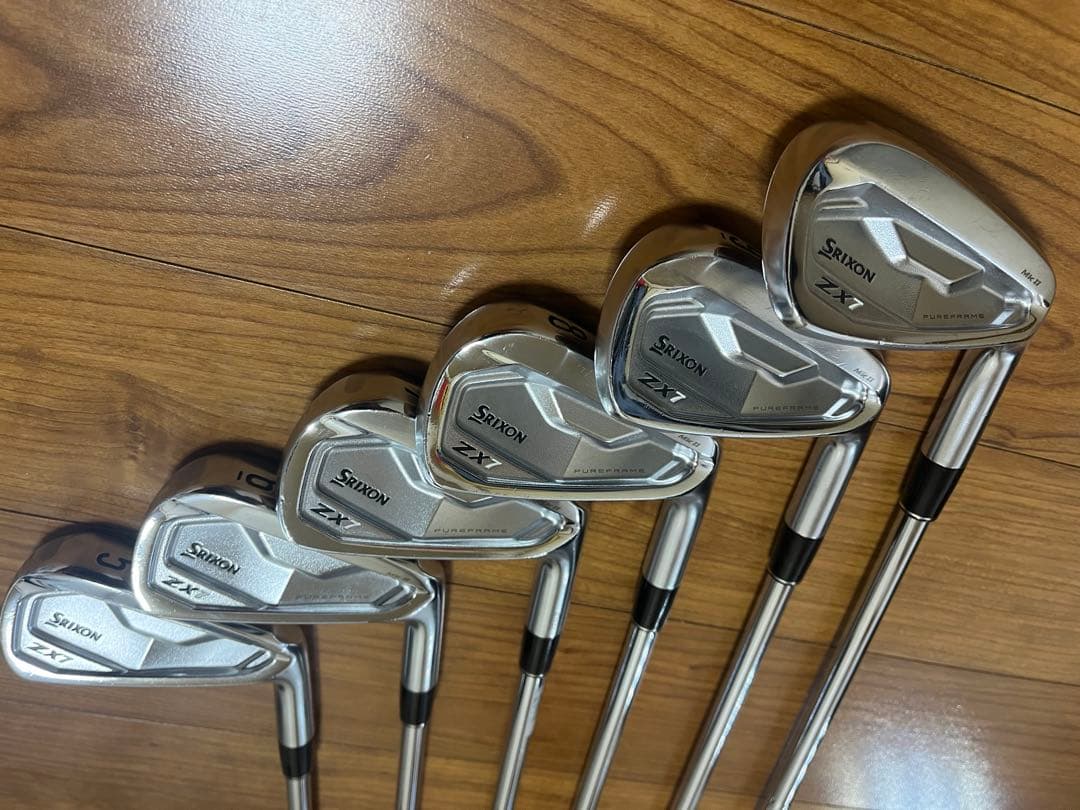 スリクソン ZX7 MK2 アイアン 6本