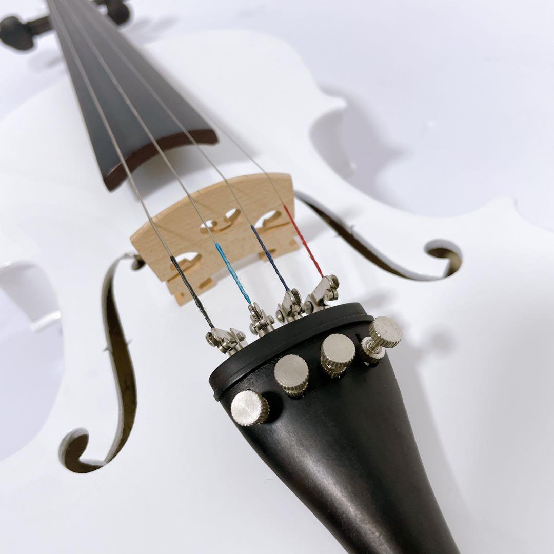 ✨未使用級✨Hallstatt V-12 4/4 バイオリン ホワイト 付属多数