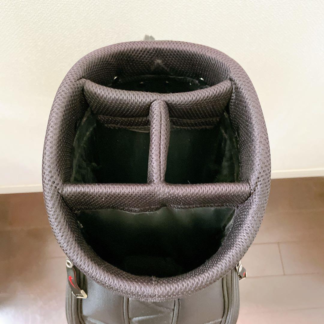 廃盤　NIKE ナイキゴルフ　キャディバッグ ブラック/レッド