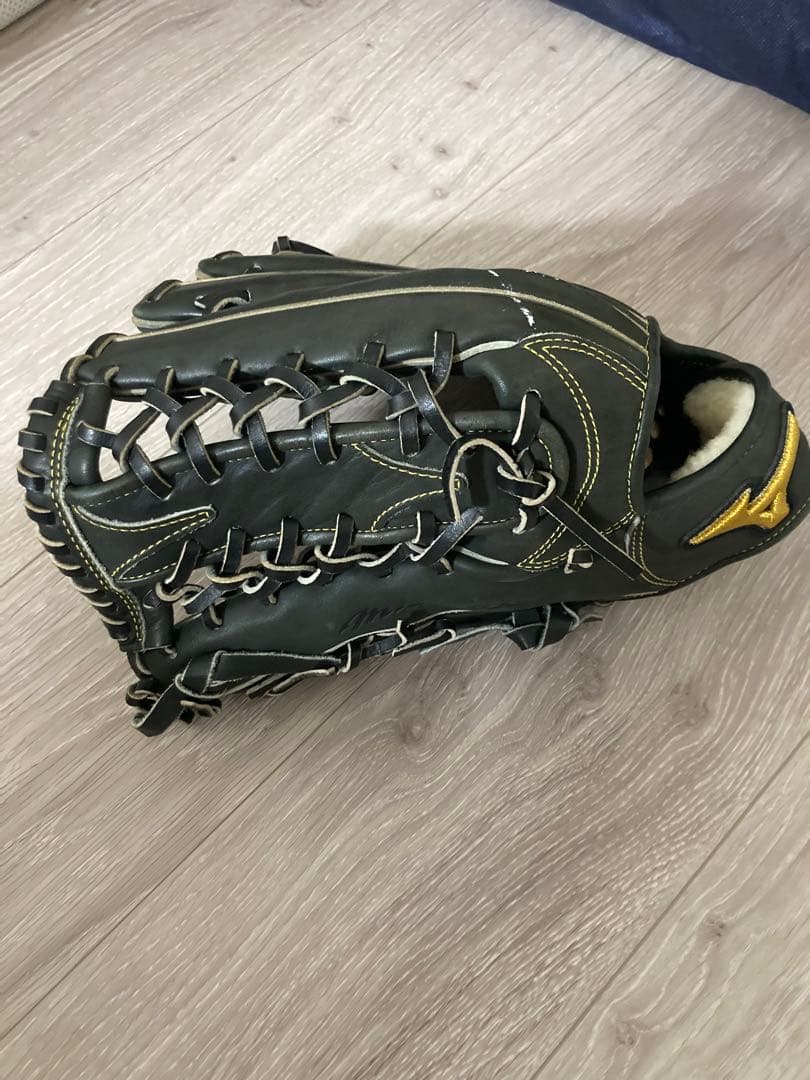 Mizuno 野球用グローブ 黒　軟式左用