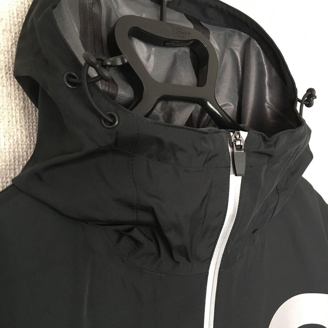 GOAL STUDIO ナイロンジャケット ウィンドブレーカー ブラック ロゴ