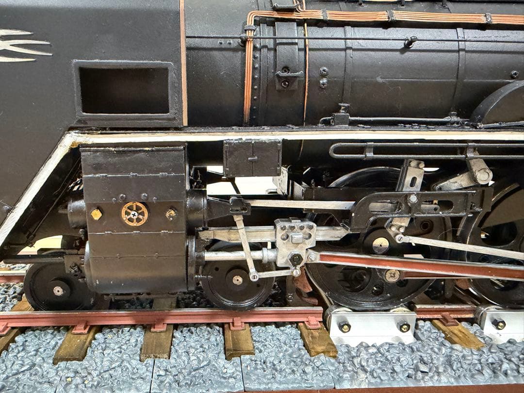 【完成品】デアゴスティーニ　週刊パーツ付クラフトマガジン 蒸気機関車Ｃ６２を作る