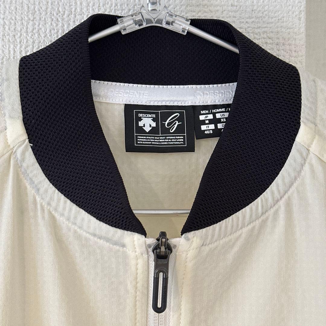 DESCENTE ゴルフ スクエアメッシュ ウィンドジャケット M デサント