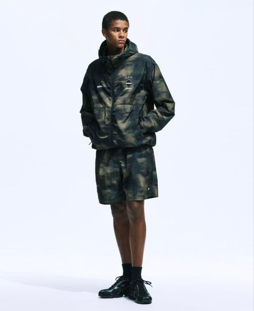 新品　F.C.R.B SPEED CAMO HOODED BLOUSON