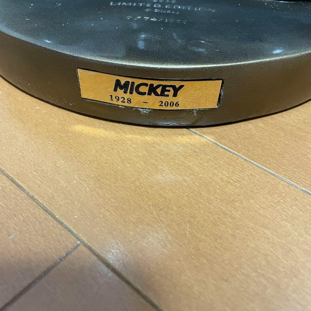 【2006年限定品】アニバーサリーミッキー極大ブロンズ像1000体限定品【新品】