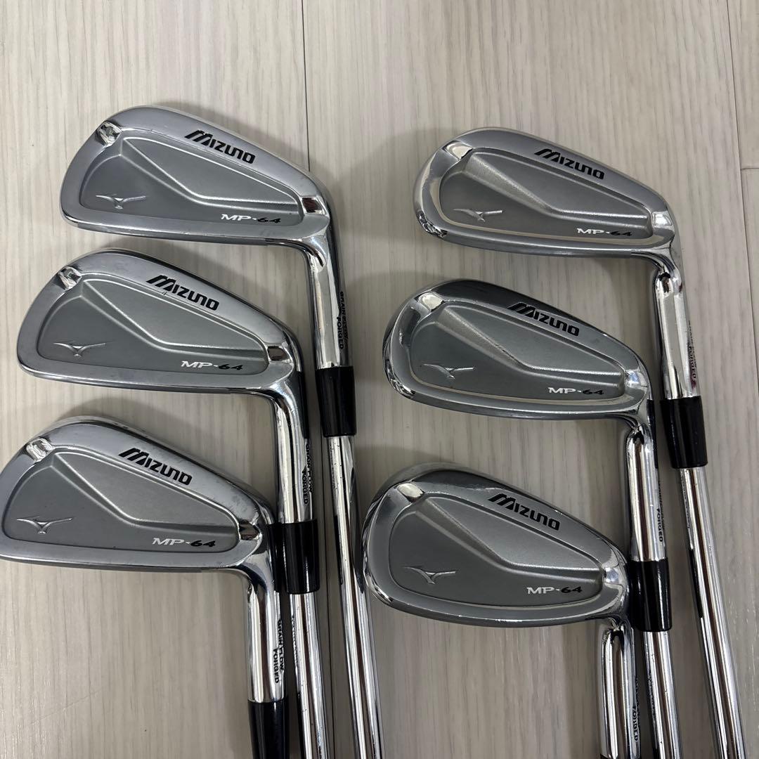 ミズノ Mizuno MP-64 アイアンセット 6本セット
