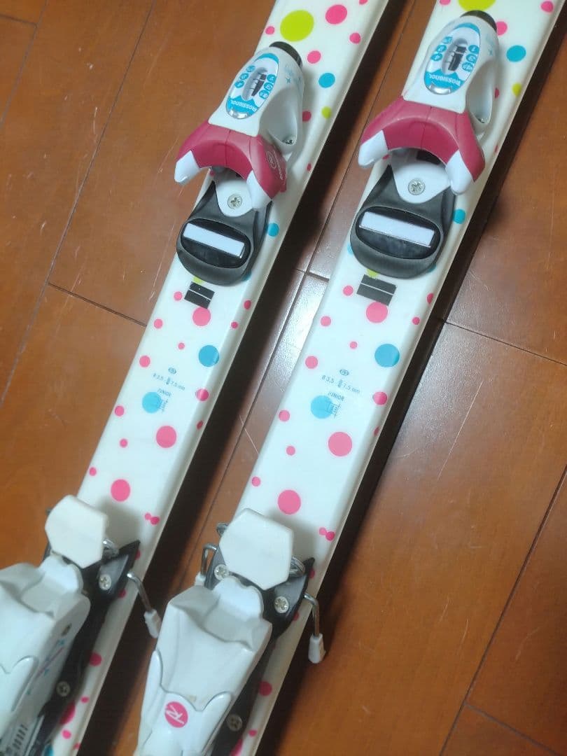 【美品☆】130cm　ROSSIGNOLスキー板セット♪　送料無料！