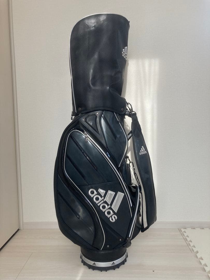 adidas アディダス　キャディバッグ 黒　AWR39