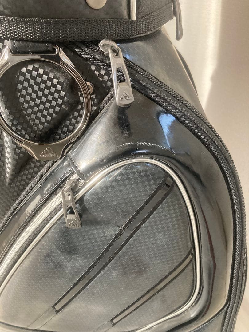 adidas アディダス　キャディバッグ 黒　AWR39