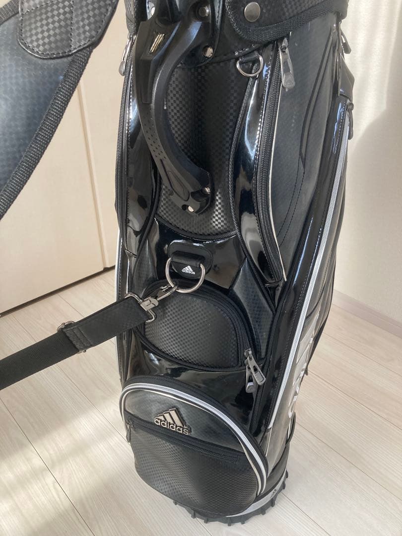 adidas アディダス　キャディバッグ 黒　AWR39