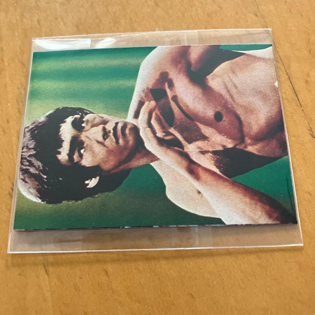 昭和レトロ★駄菓子屋★ブルース・リー★ミニカード★山勝★ケンリック★36番極美品